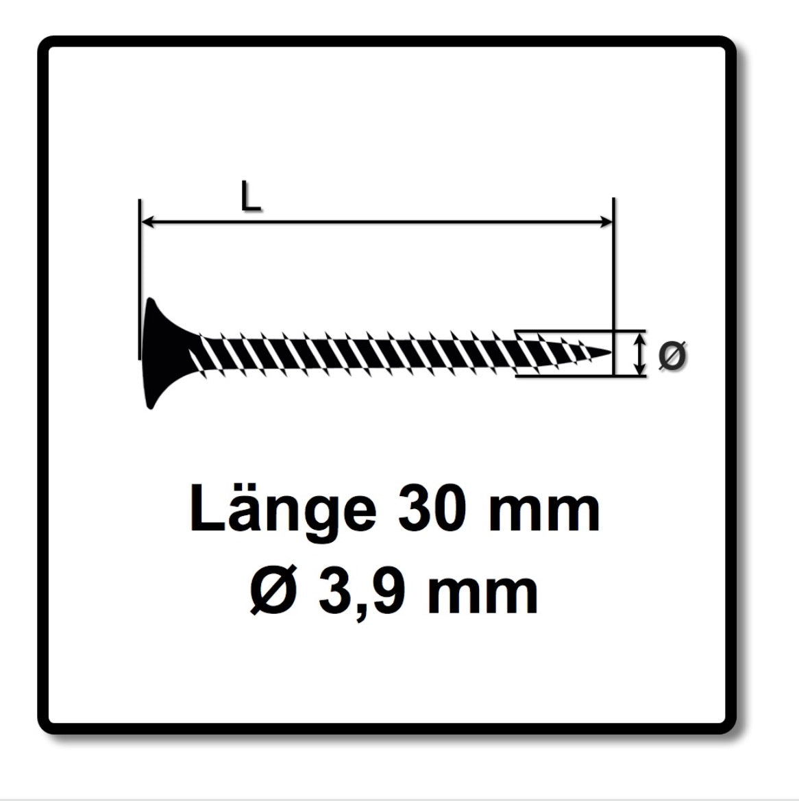 Technofast HBGF3930TD 5000 x Schnellbauschrauben Magazinschrauben 3,9 x 30 PH2 Feingewinde - Toolbrothers