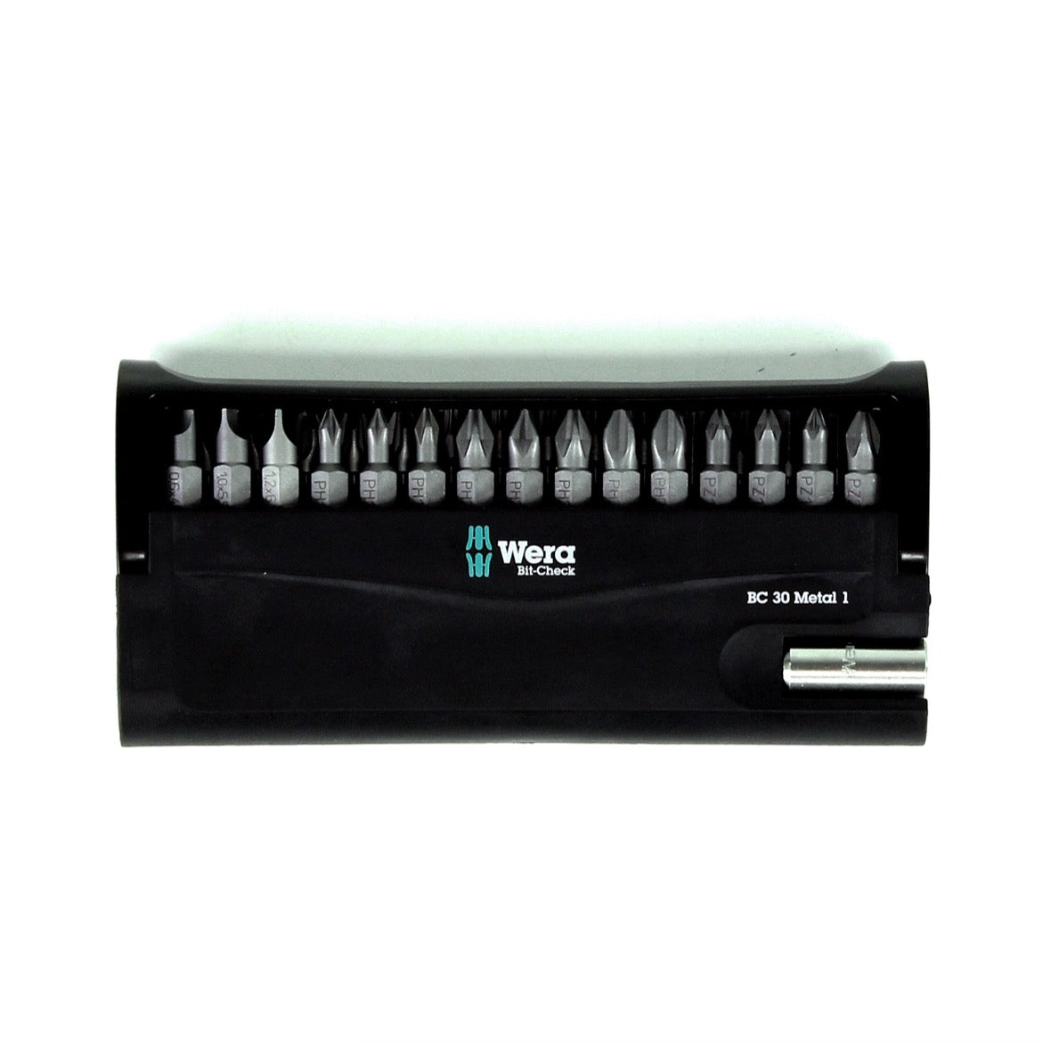 Wera Bit-Check 30 Metal 1 Bit-Set mit Universalhalter ( 05057434001 ) - Toolbrothers