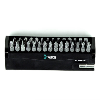 Wera Bit-Check 30 Metal 1 Bit-Set mit Universalhalter ( 05057434001 ) - Toolbrothers