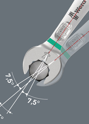 Jeu de clés mixtes WERA 6003 Joker, 22 pièces, ouverture de clé 5,5-32 mm (8000907868)