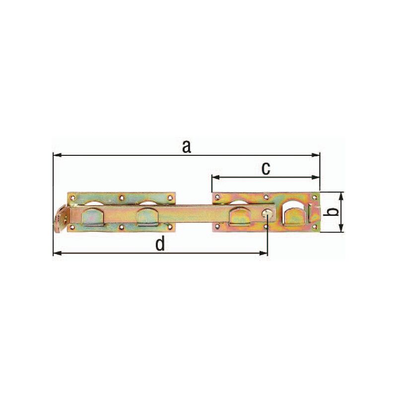 GAH Doppeltorüberwurf links / rechts verwendbar ( 8002424316 )