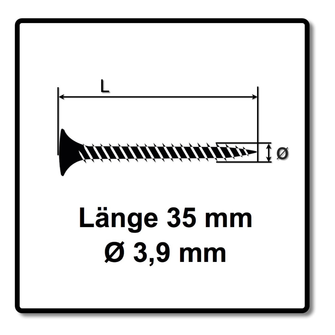 SENCO DS 5550 18V DuraSpin Magazin Schrauber ( 7W2001N ) mit 2x 3,0 Ah Akkus, Ladegerät und 1000x Feingewinde Schrauben 3,9x35 - Toolbrothers