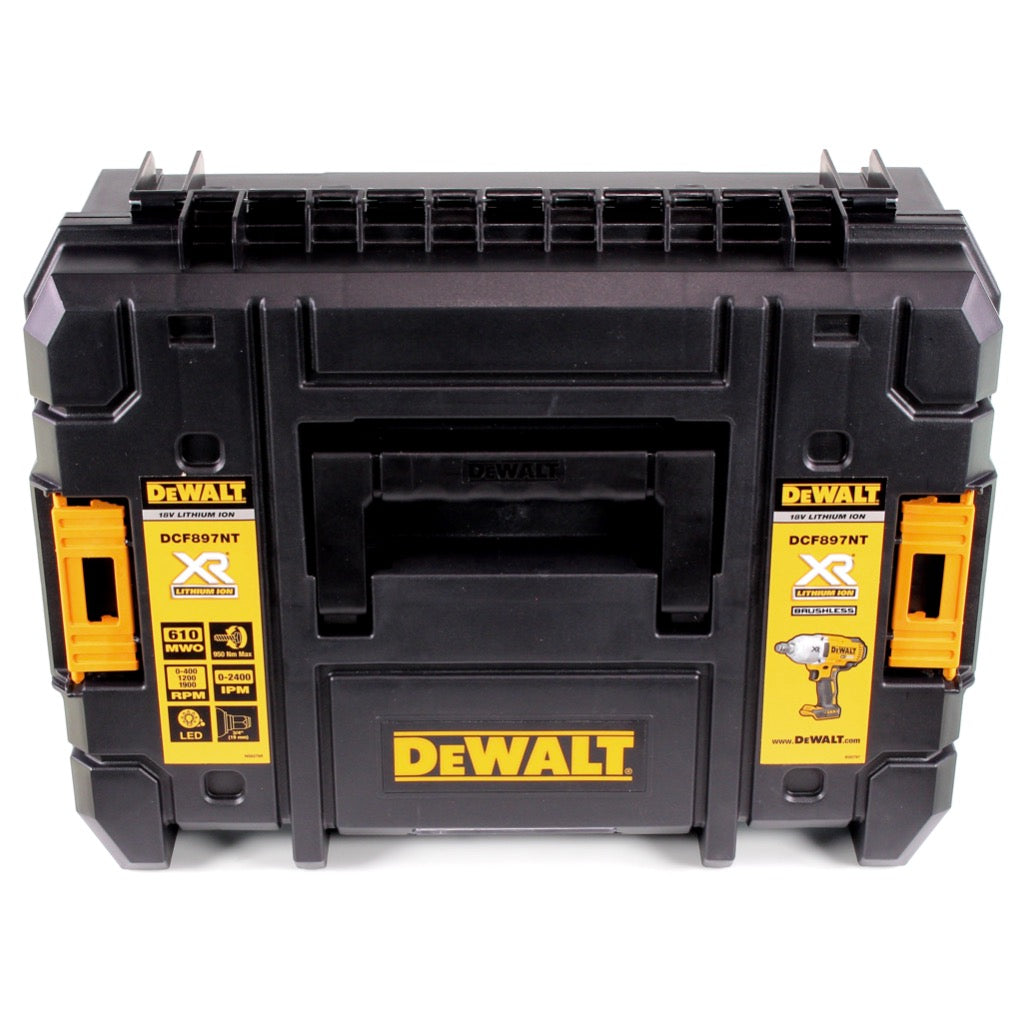 DeWalt DCF 897 NT Akku Schlagschrauber 18V 3/4'' 950Nm Brushless + 1x Akku 5,0Ah + TSTAK - ohne Ladegerät - Toolbrothers