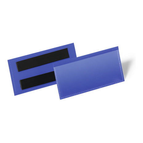 Bolsillo para etiquetas DURABLE W100xH38mm azul (9000451000)