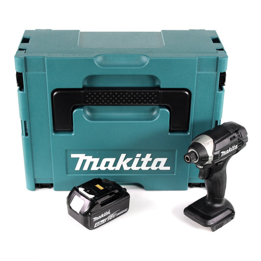 Makita DTD 152 RM1 B 18 V Li-Ion Akku Schlagschrauber Sonderausgabe in schwarz im Makpac + 1 x BL 1840 B 4,0 Ah Akku - Toolbrothers