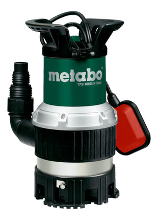 Bomba sumergible combinada Metabo TPS 16000 S COMBI (0251600000) 16000 l/h 9,5 m de altura de suministro