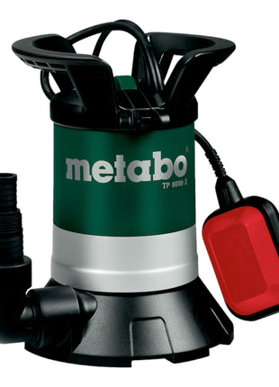 Metabo TP 8000 S Bomba sumergible de agua limpia 350 W 8000 l/h IP X8 (0250800000)