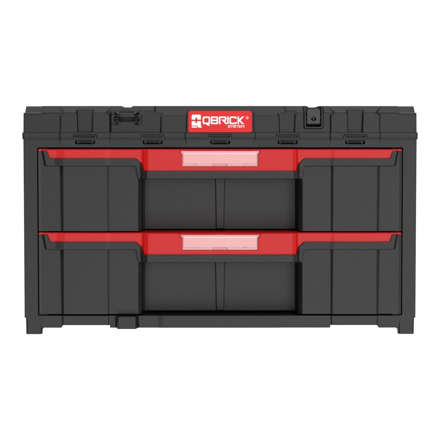 Qbrick System ONE Drawer 2 Toolbox 2.0 boîte à outils 587 x 380 x 340 mm 29 l avec deux tiroirs