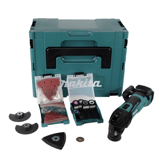 Makita DTM 51 ZJX2 Akku Multifunktionswerkzeug 18 V + 39 tlg. Zubehör Set + Makpac - ohne Akku, ohne Ladegerät - Toolbrothers