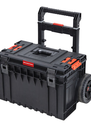 Toolbrothers RHINO XXL Cart Plus ECO 641 x 485 x 660 mm 52 l IP66 100 kg belastbar stapelbar mit Doppelteleskopgriff aus Aluminium