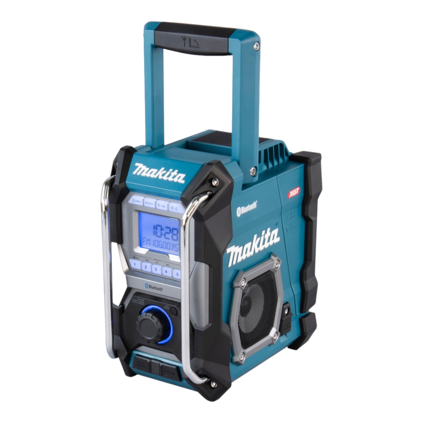 Radio à batterie Makita MR 002 GZ 12 V - 40 V max CXT LXT XGT FM 3,5 mm AUX USB IP65 Solo - sans batterie, sans chargeur