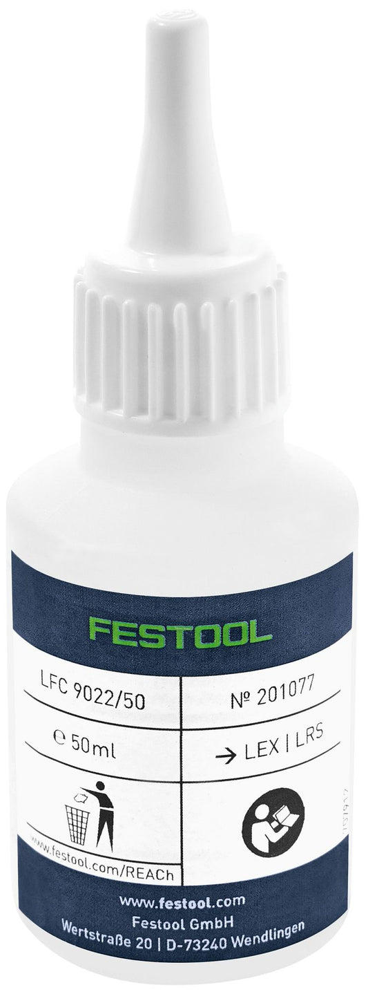 Huile de nettoyage et de lubrification Festool LFC 9022/50 (201077) pour LEX, LRS