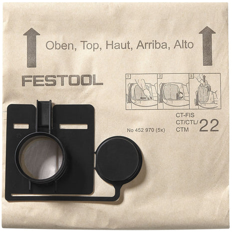 Festool FIS-CT 44/5 Filtersack ( 452972 ) für CT 44