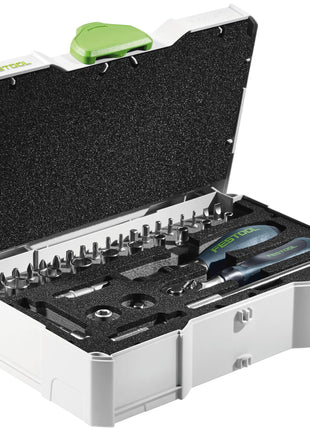 Festool 1/4" CE RA set 36 jeu de cliquets (497881)