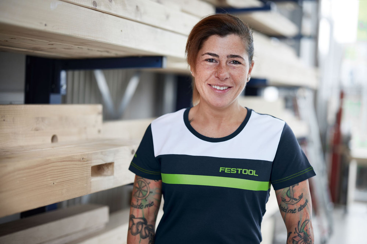 Festool FASH-LAD-FT1-XS Fashionshirt Damen ( 577310 )