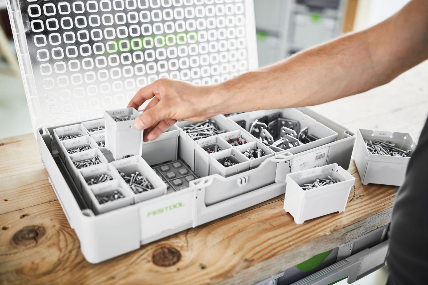 Festool Box 100x350x68/2 boîtes d'insertion (204862) pour organiseur Systainer³