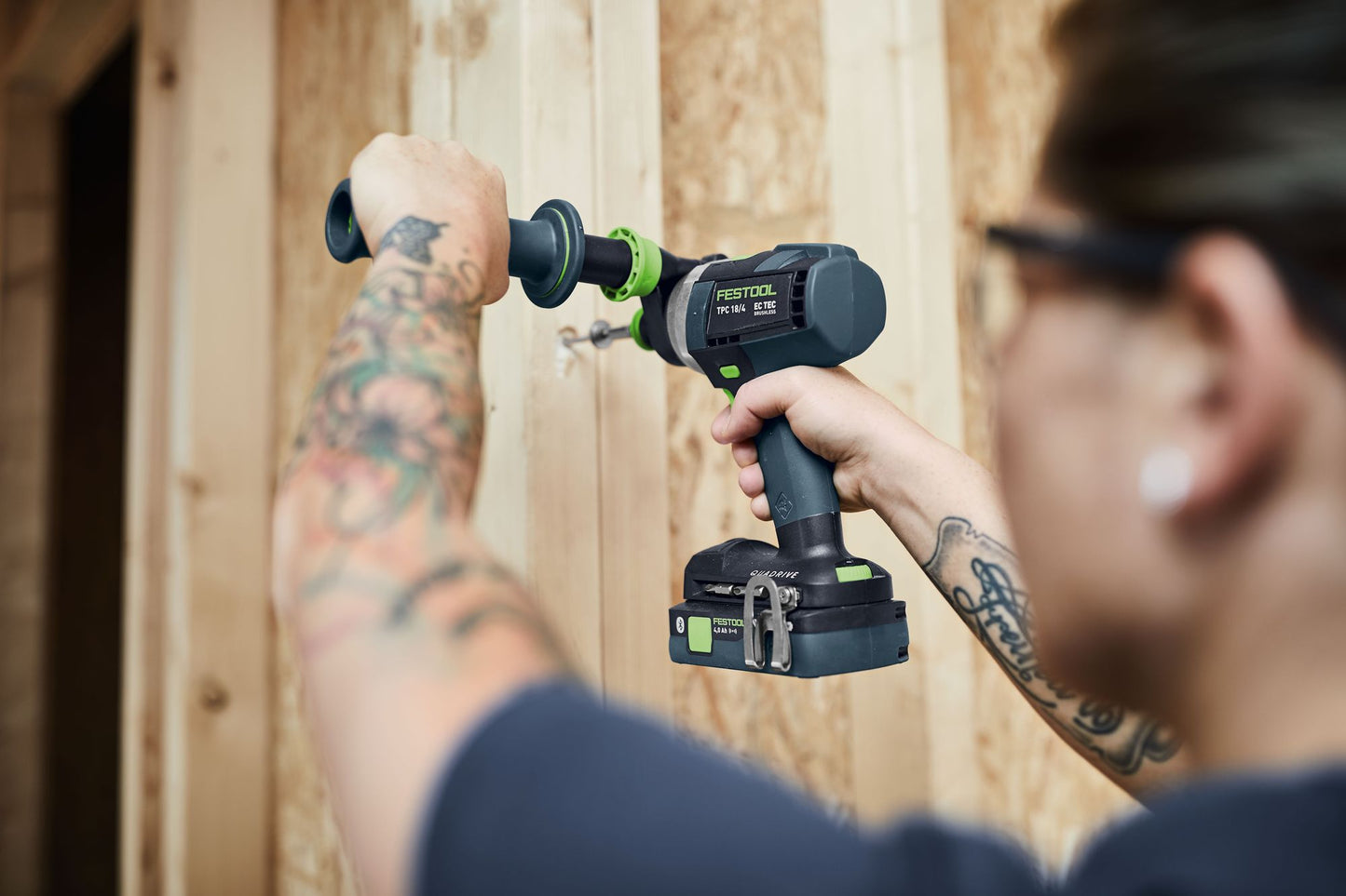 Festool TPC 18/4 5,0/4,0 I-Plus Akku-Schlagbohrschrauber QUADRIVE ( 577651 )