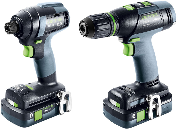 Jeu de tournevis et perceuse Festool TID 18 HPC 4.0 I-Set T18 (577244)