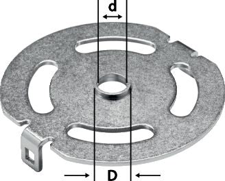 Bague de copie Festool KR-D 13.8/OF 1400 (492180) pour OF 1400 / VS 600