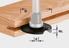 Fresadora de ranuras de disco Festool HW D40x2,5 (491056) para OF 900, OF 1000, OF 1010, OF 1010 R, OF 1400, OF 2000, OF 2200