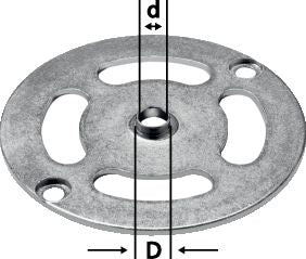 Bague de copie Festool KR D8.5/OF 1010/VS 600 (490772) pour OF 900, OF 1000, OF 1010, OF 1010 R