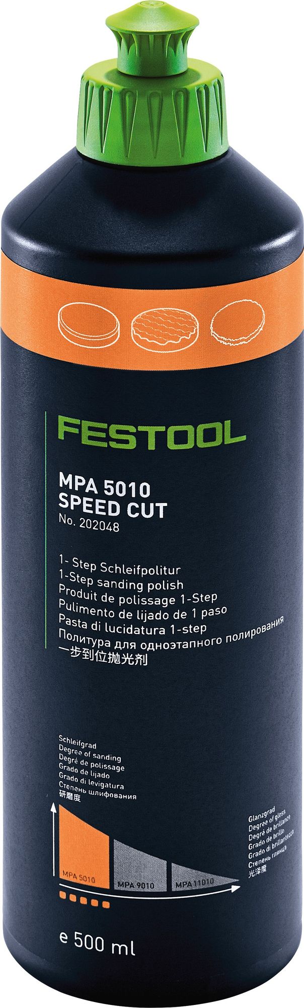 Agent de polissage Festool MPA 5010 OR/0,5L (202048)