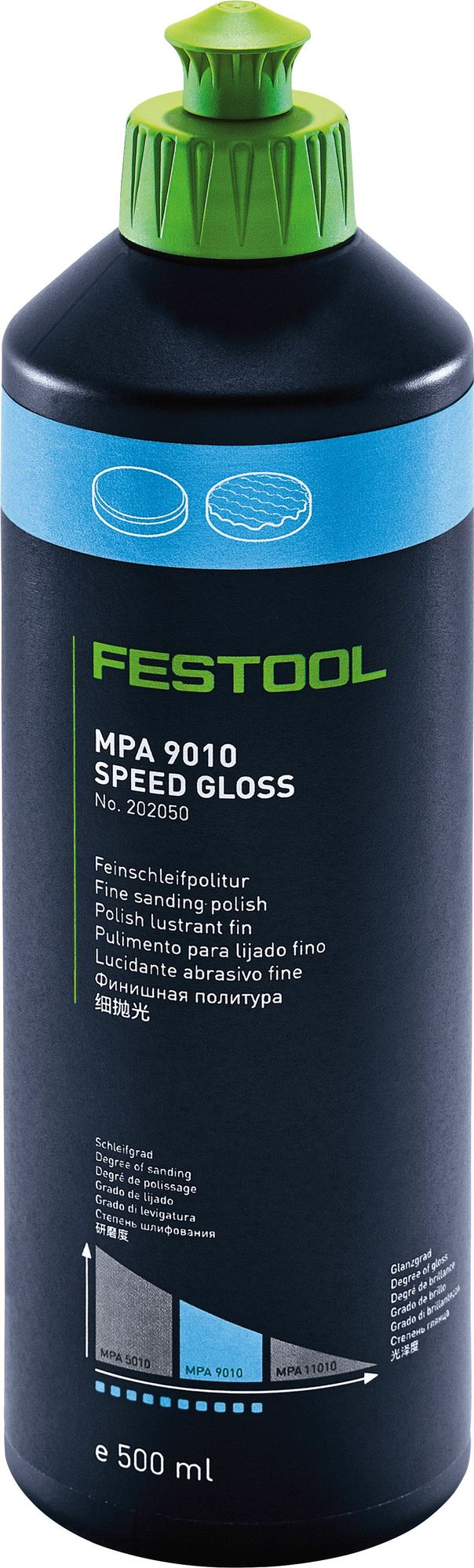 Agent de polissage Festool MPA 9010 BL/0,5L (202050)