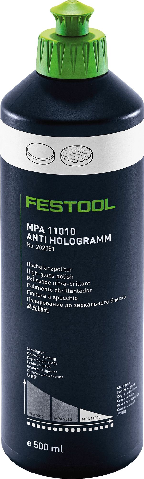 Festool MPA 11010 WH/0,5L Poliermittel ( 202051 )