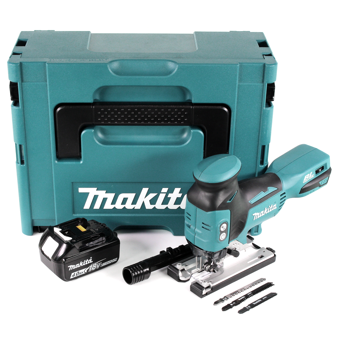 Makita DJV 181 M1J Akku Pendelhubstichsäge 18V Brushless + 1x Akku 4,0Ah + Makpac - ohne Ladegerät - Toolbrothers