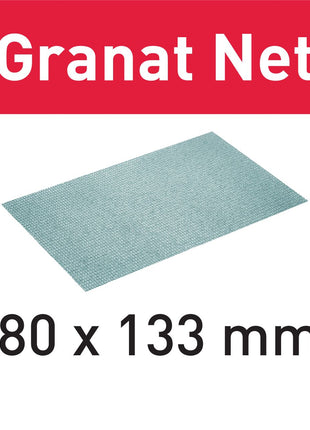 Festool STF 80x133 P400 GR NET/50 mesh abrasif Garnet Net (203293) pour RTS 400, RTSC 400, RS 400, RS 4, LS 130, HSK-A 80x130, HSK 80x133