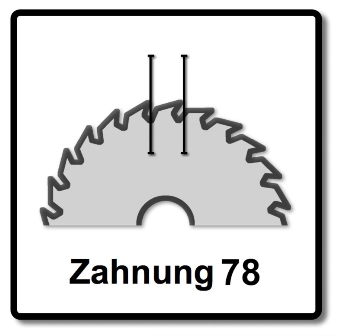 Makita SPECIALIZED Kreissägeblatt für Metall 305 x 25,4 x 2,3 mm 78 Zähne ( B-33467 ) für Kaltkreissäge Makita LC 1230 - Toolbrothers