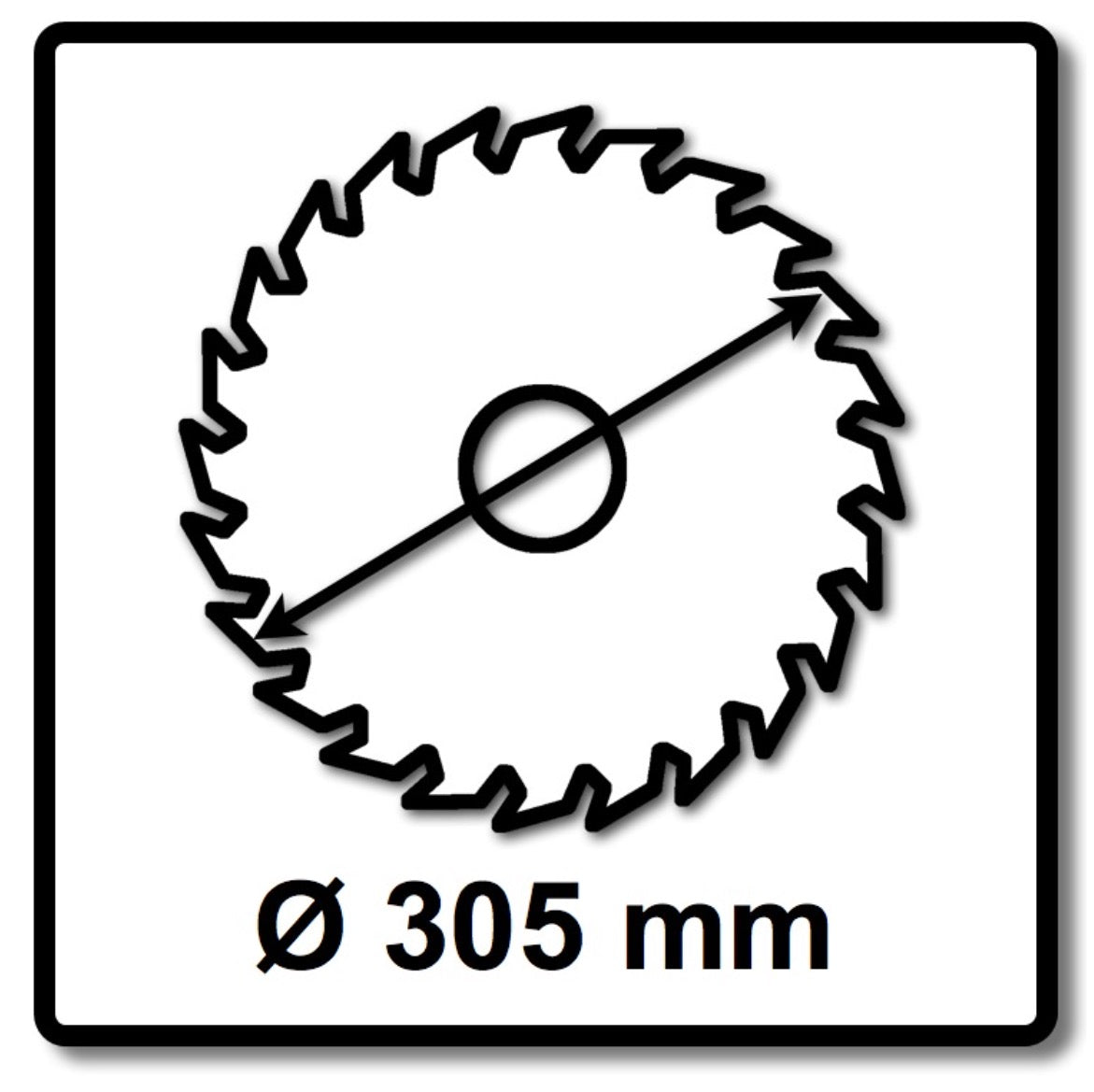 Makita SPECIALIZED Kreissägeblatt für Metall 305 x 25,4 x 2,3 mm 78 Zähne ( B-33467 ) für Kaltkreissäge Makita LC 1230 - Toolbrothers