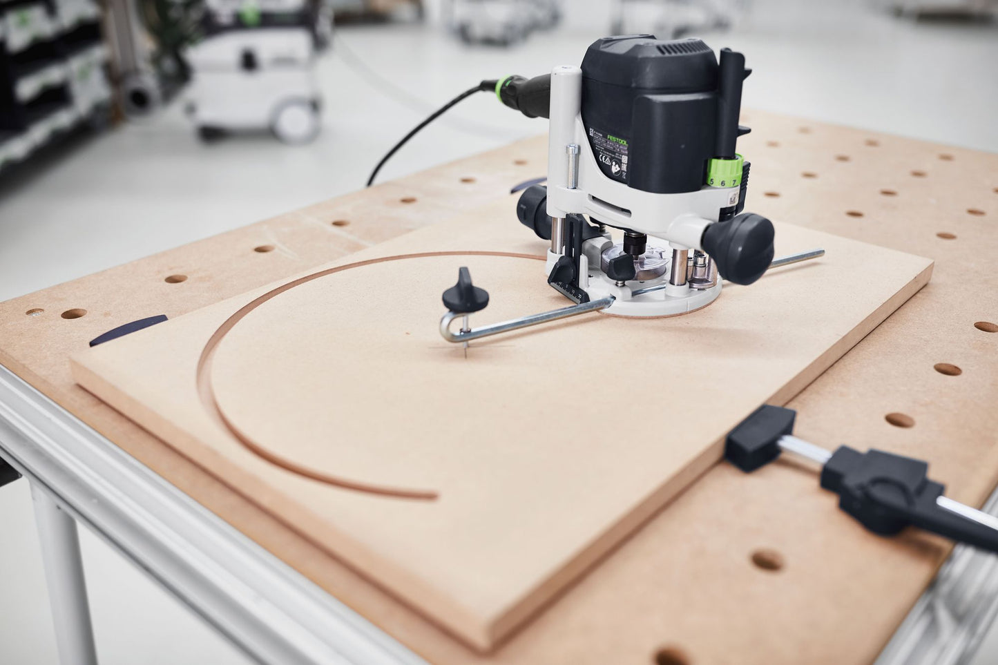 Festool SZ-OF 1010 Stangenzirkel ( 483922 ) für OF 900, OF 1000, OF 1010, OF 1010 R, KF