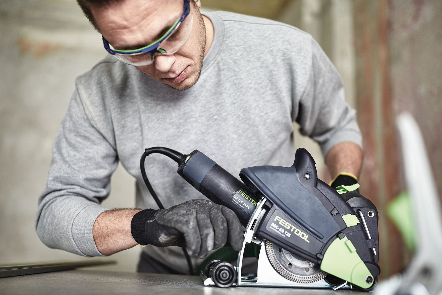 Système de coupe diamant Festool DSC-AG 125-Plus-FS (576549)