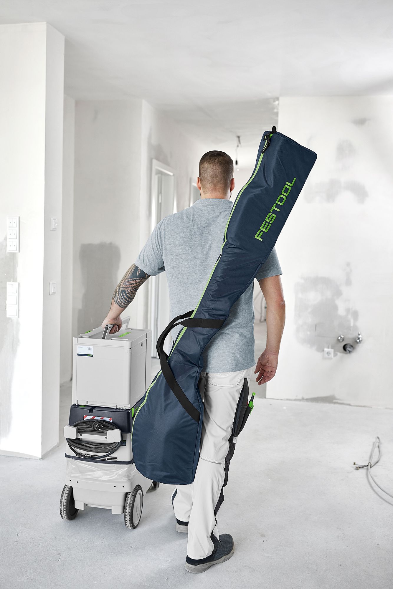 Festool LHS 2-M 225 EQ/CTL Ensemble de 36 ponceuses à col long et aspirateur PLANEX (577457)