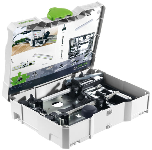 Kit de perçage de lignes de trous Festool LR 32-SYS (584100) pour OF 900, OF 1000, OF 1010, OF 1400