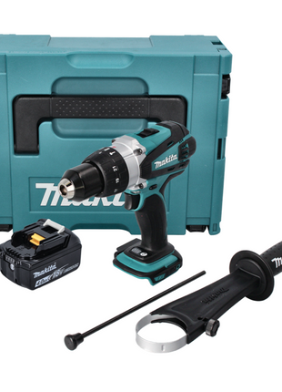 Makita DHP 458 M1J perceuse à percussion sans fil 18 V 91 Nm + 1x batterie 4,0 Ah + Makpac - sans chargeur