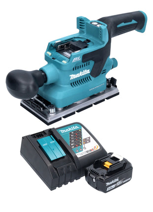 Makita DBO 380 RF1 ponceuse orbitale sur batterie 18 V 93 x 185 mm sans balai + 1x batterie 3,0 Ah + chargeur