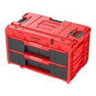 Toolbrothers RHINO XXL Drawer 2 ULTRA Vario+ Toolbox Boîte à outils sur mesure 587 x 380 x 340 mm 29 l avec deux tiroirs