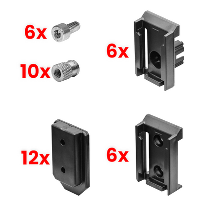 Ensemble de connecteurs personnalisés du système Qbrick 2 pour Series ONE 2.0 / PRO 2.0 / PRIME