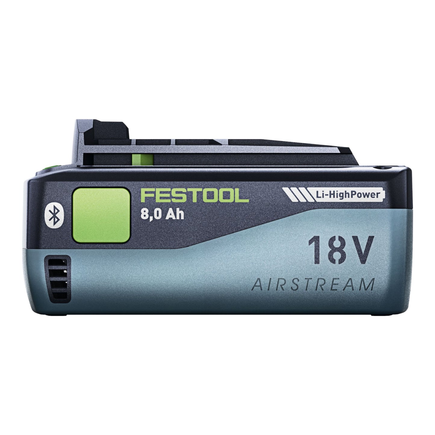 Jeu de batteries Festool 2x batterie BP 18 Li 8,0 HP-ASI 18 V 8,0 Ah (2x 577323) 8000 mAh Li-Ion avec indicateur de niveau de charge