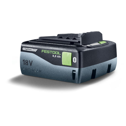 Jeu de batteries Festool 4x BP 18 Li 8,0 HP-ASI batterie 18 V 8,0 Ah (4x 577323) 8000 mAh Li-Ion avec indicateur de niveau de charge