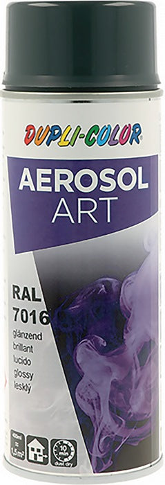 Bombe de peinture colorée DUPLI-COLOR type AÉROSOL gris anthracite brillant (4000363041)