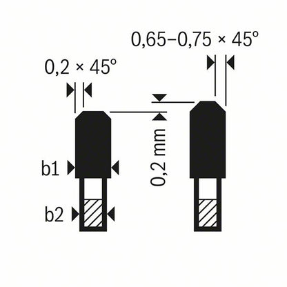 Lame de scie circulaire Bosch Expert pour l'acier, 190 x 20 x 2,0 mm, 40 (2608643056)