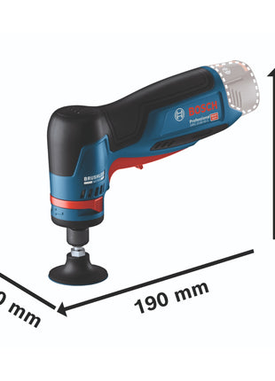 Bosch GWG 12V-50 S Professional Meuleuse droite sans fil 12 V 6 mm brushless Solo (06013A7000) - sans batterie, sans chargeur