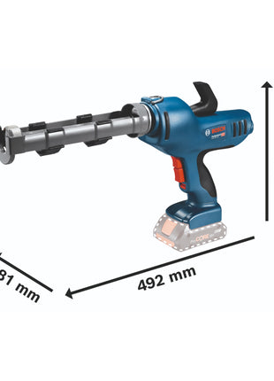 Presse à cartouches à batterie Bosch GCG 18V-310 Professional 18 V 310 ml 3,5 kN Solo (06019C4100) - sans batterie, sans chargeur