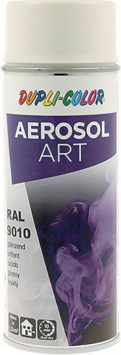 DUPLI-COLOR Buntlackspray AEROSOL Art reinweiss glänzend ( 4000363045 )