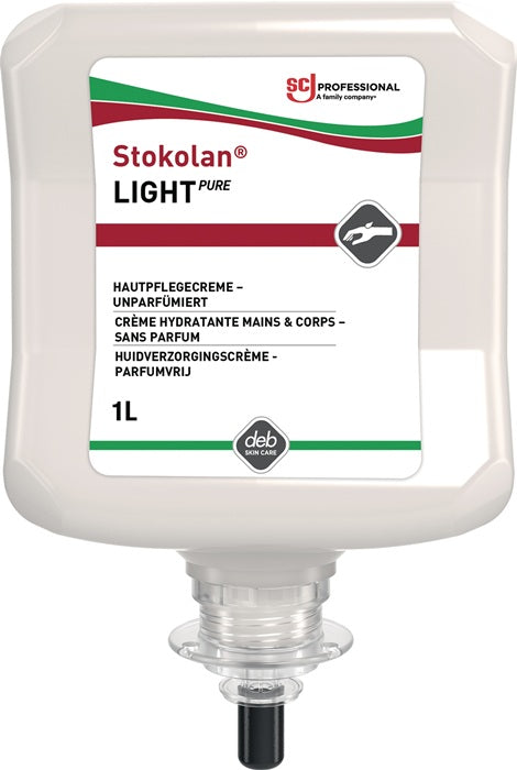 SC JOHNSON PROFESSIONAL Hautpflegecreme Stokolan® Light PURE 1 l ( 4707020181 )