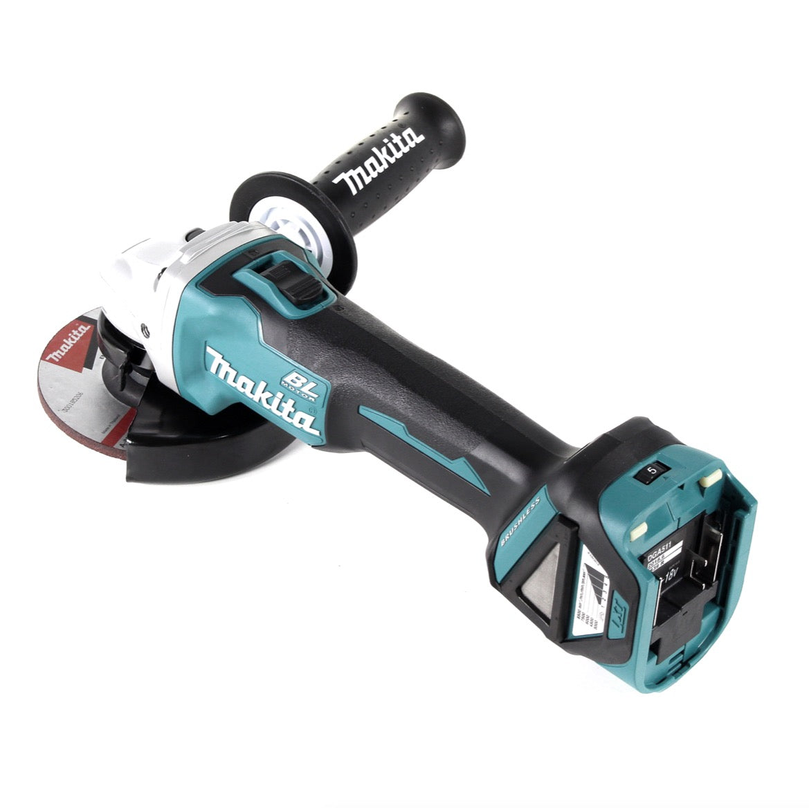 Makita DGA 511 Z Akku Winkelschleifer 18 V 125mm Brushless Solo - ohne Akku, ohne Ladegerät - Toolbrothers