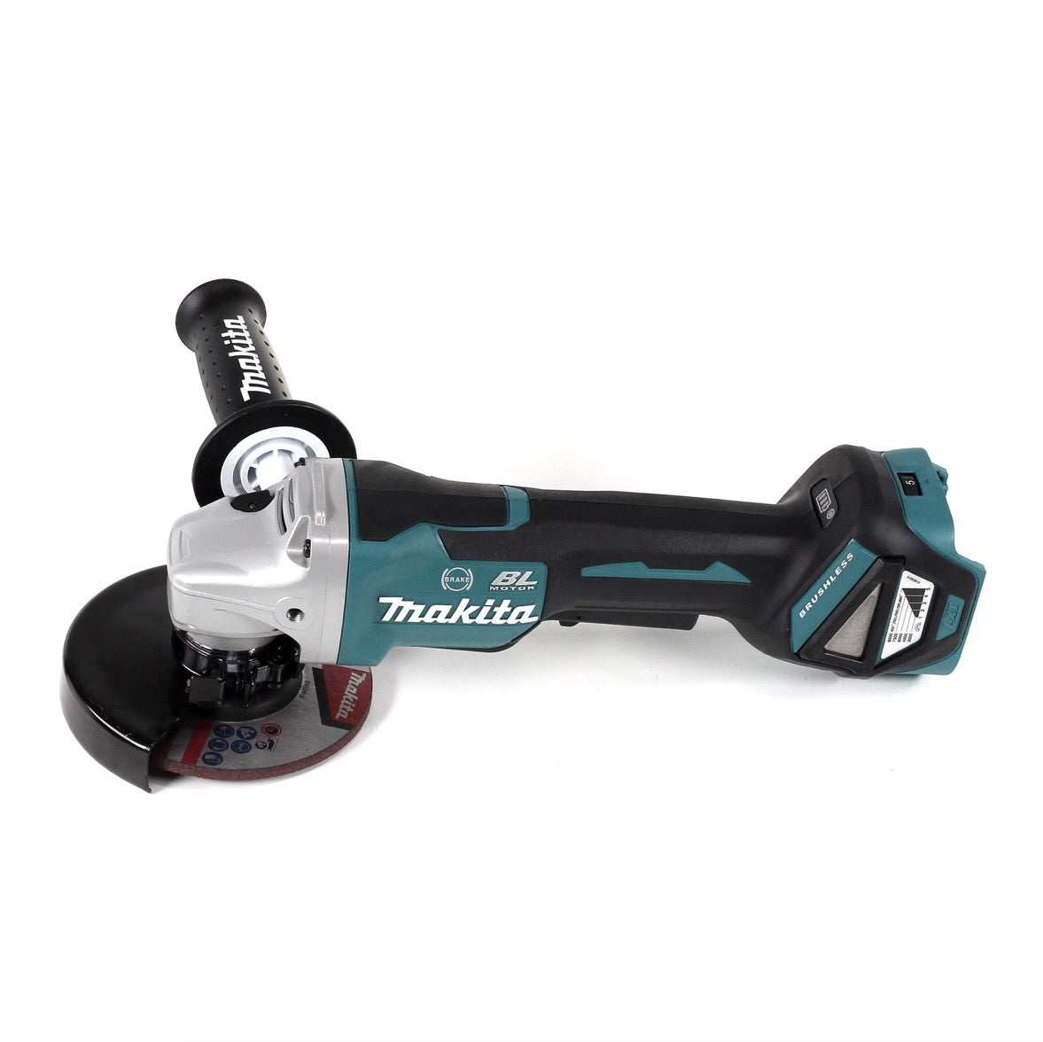 Makita DGA 517 Z Akku Winkelschleifer 18 V 125 mm Brushless Solo - ohne Akku, ohne Ladegerät - Toolbrothers